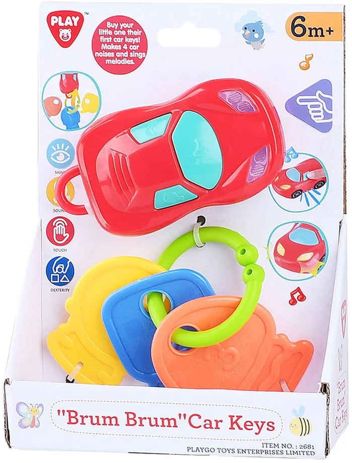 Play Brum Brum Autosleutels, 5dlg.