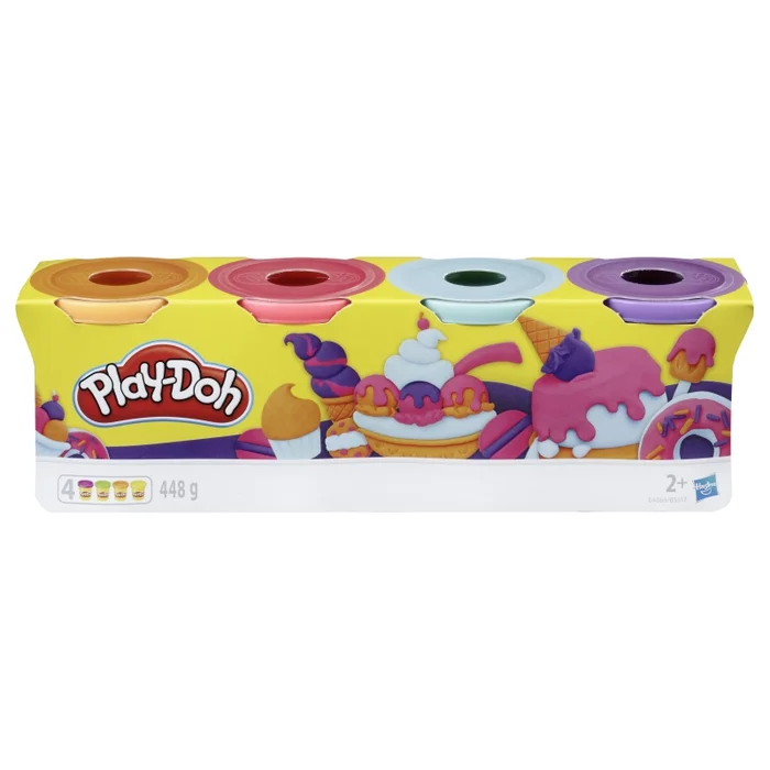 Play-Doh – 4er Pack Sweet, 112g Dosen