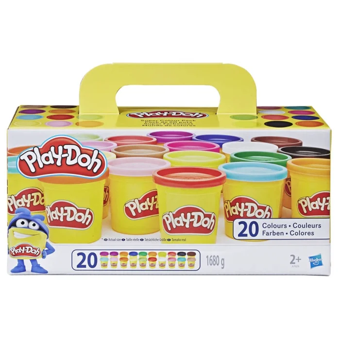 Play-Doh – Super Farbenset Knete 20er Pack