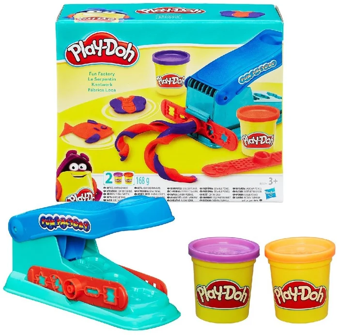 Play-Doh Knetwerkpresse inkl. 2 Dosen Knete, für fantasievolles und kreatives Spielen