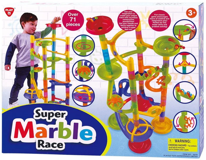 Play Knikkerbaan Super Race, 71dlg.