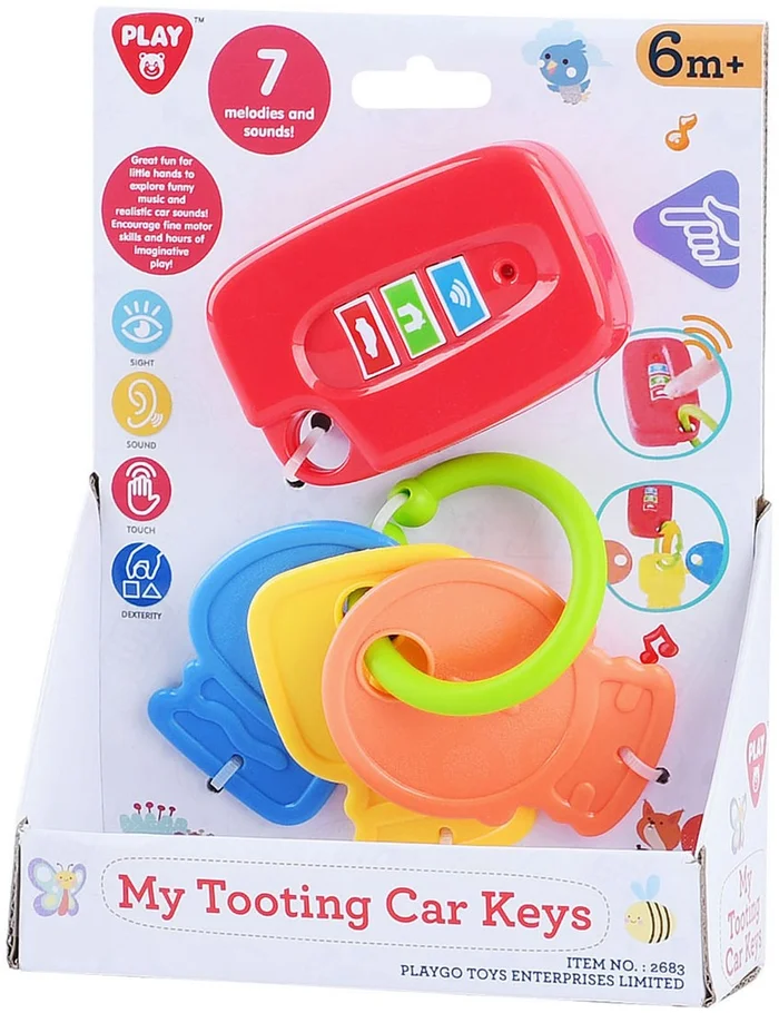 Play Mijn Toeterende Autosleutels, 5dlg.