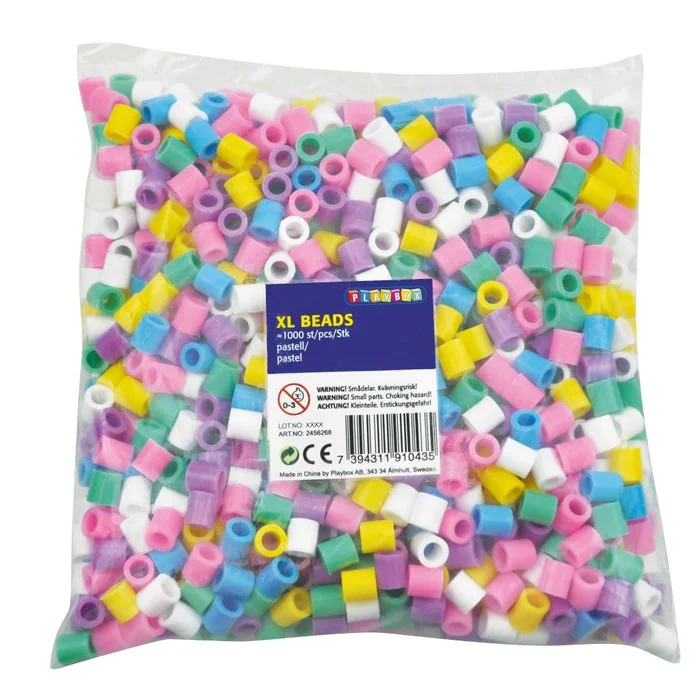 Playbox Beutel XL-Bügelperlen 1000 Pastell