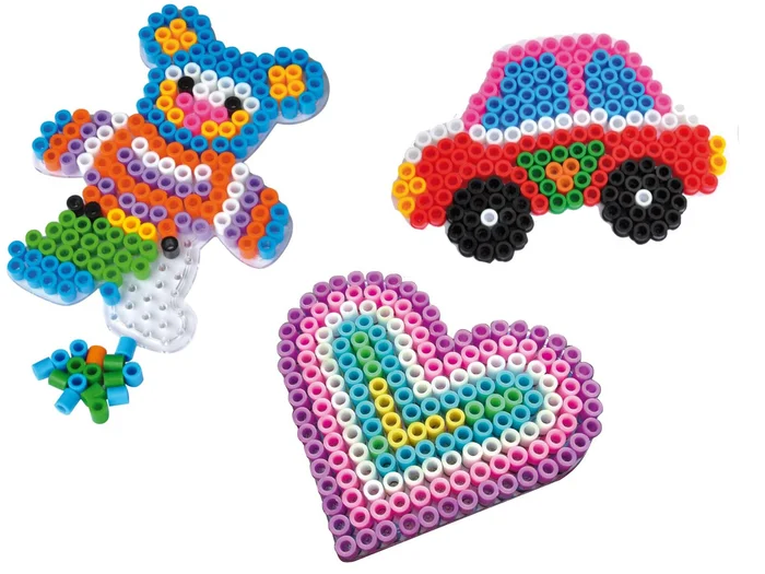 Playbox Stiftplatten-Set Spielzeug transparent für XL-Perlen