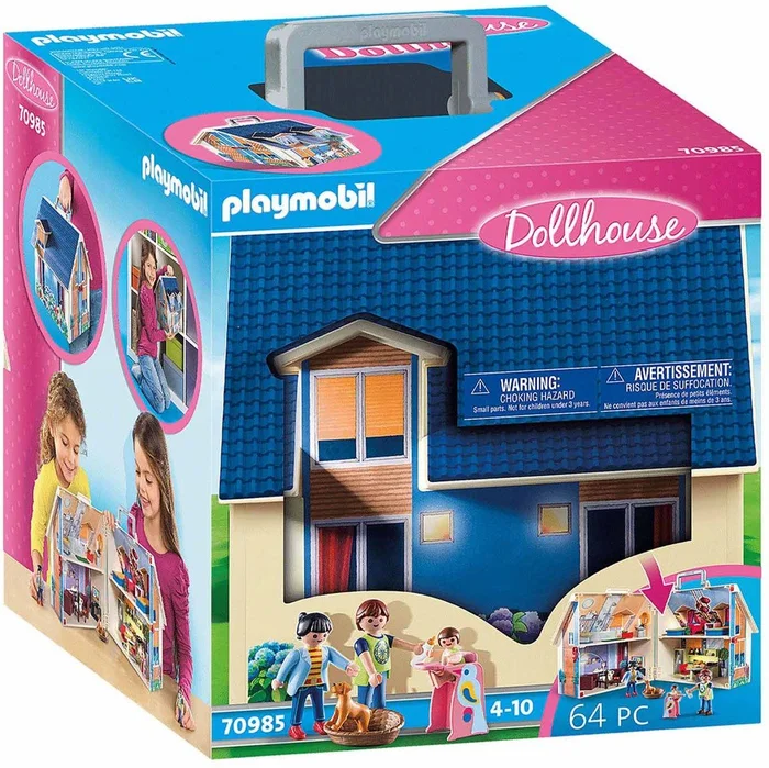 Playmobil Puppenhaus – Mein Puppenhaus zum Mitnehmen 70985