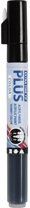 Plus Color Marker Zwart, 5,5ml