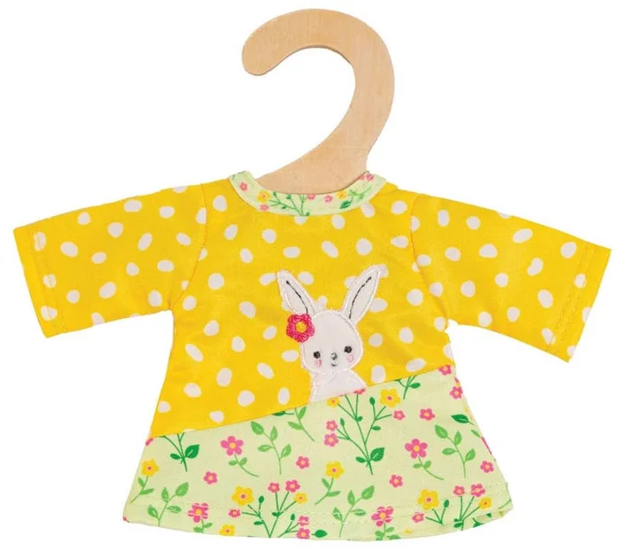 Poppen Jurkje Bunny Lou, 20-25 cm