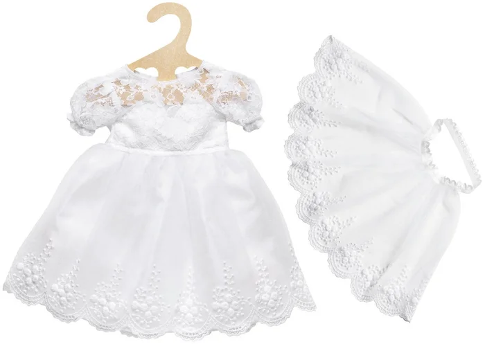 Poppen Trouwjurk met Sluier, 35-45 cm