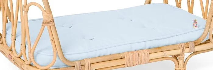 Poppie Toys Matratze blau für Kinderbett