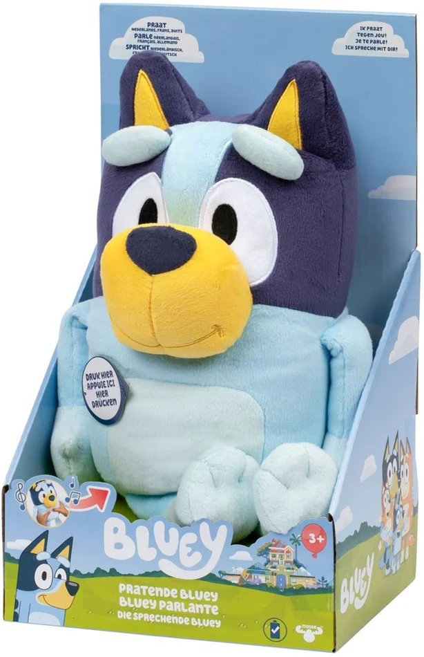 Pratende Bluey Interactieve Knuffel
