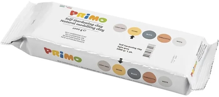 Primo Primo Lufttrocknender Ton 1000 gr Schwarz