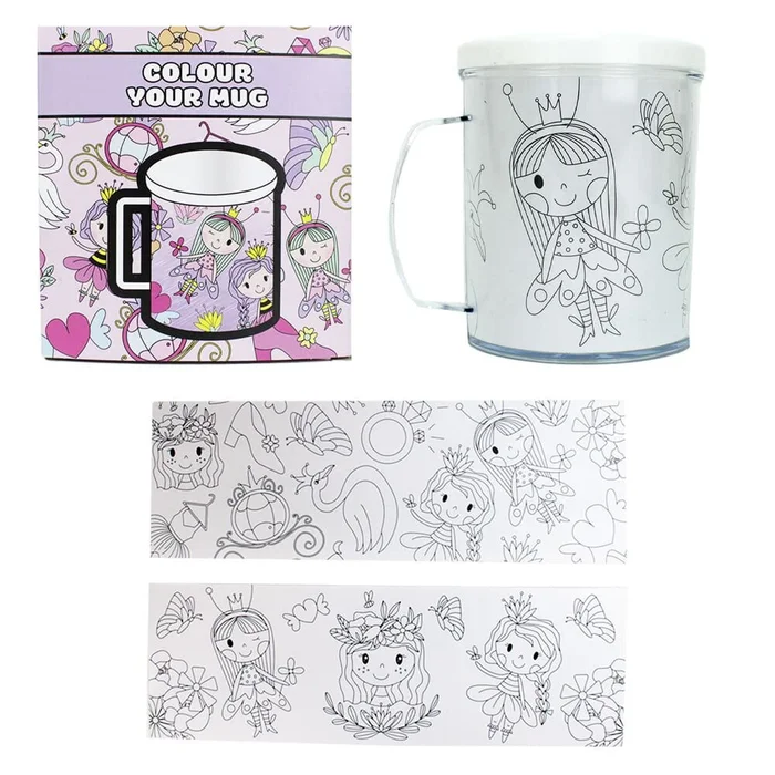 Prinzessin Tasse Kinder – selbst bemalen – 300ml