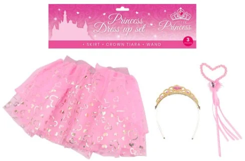 Prinzessinnen-Anziehset 3-tlg. 27678