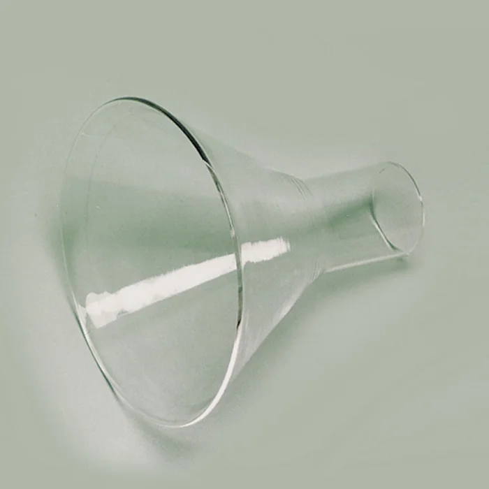 Pulvertrichter aus Borosilikat 3.3