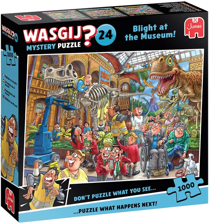 Puzzel 1000 st. Mystery 24 – Paniek In Het Museum!