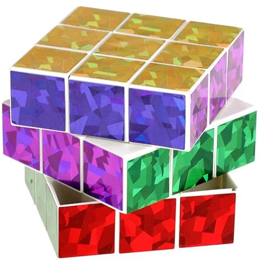 Puzzel cube glitter