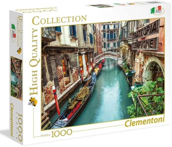 Puzzel High Quality Italian coll – Venice canal – 1000 st