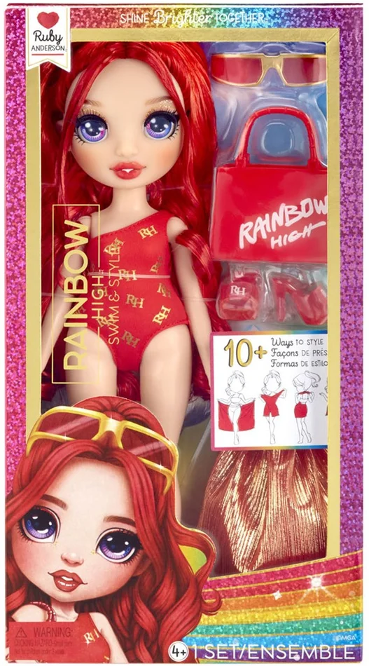 Rainbow High Swim & Style Pop – Ruby