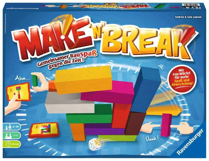 Ravensburger Make 'n' Break '17 – Geschicklichkeitsspiel