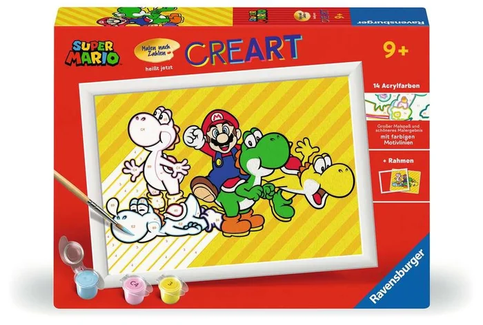 Ravensburger® CreArt® Malen nach Zahlen – Super Mario