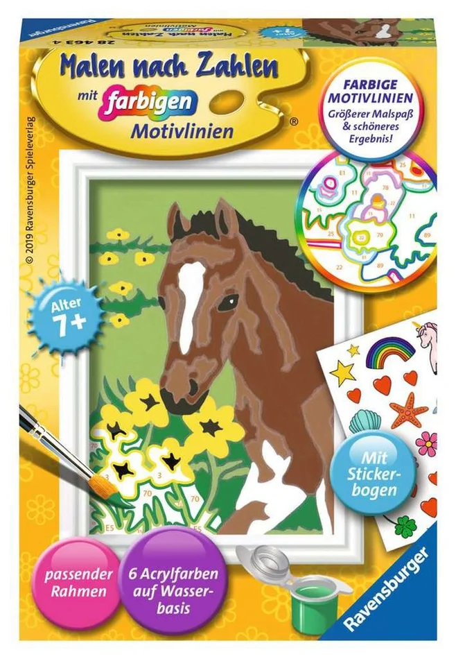 Ravensburger® Malen nach Zahlen – Fohlen