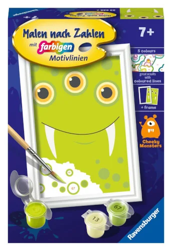 Ravensburger® Malen nach Zahlen – Grünes Monster
