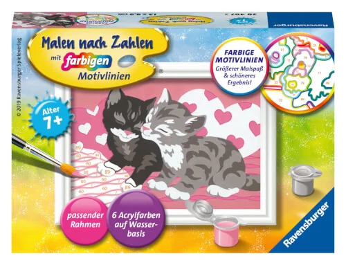 Ravensburger® Malen nach Zahlen – Kuschelkatzen