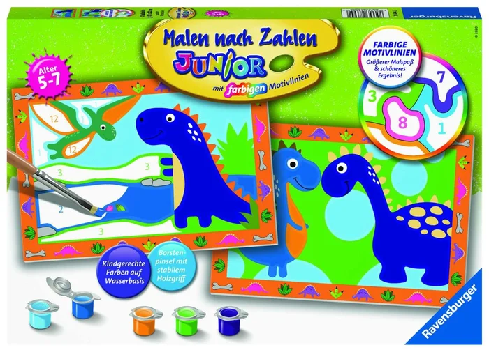 Ravensburger® Malen nach Zahlen – Land der Dinosaurier