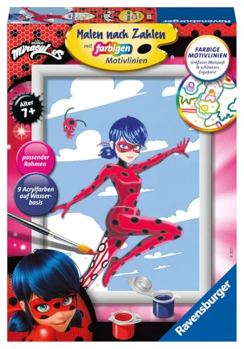 Ravensburger® Malen nach Zahlen – Miraculous