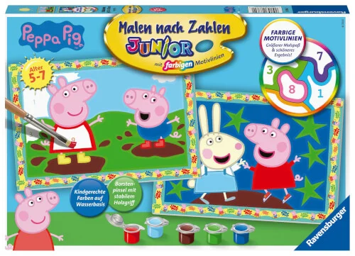 Ravensburger® Malen nach Zahlen – Peppa Pig