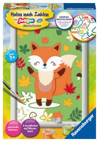 Ravensburger® Malen nach Zahlen – Süßer Fuchs