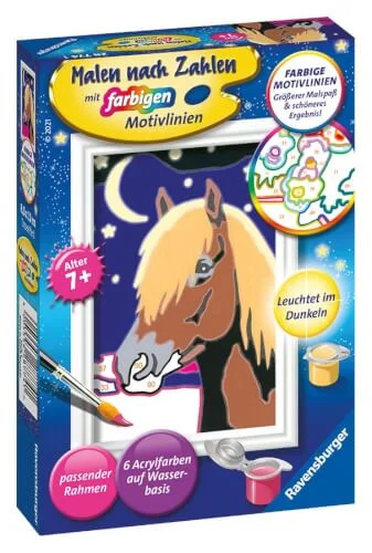 Ravensburger® Malen nach Zahlen – Treues Pferd