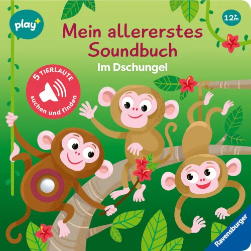 Ravensburger® play+ – Mein allererstes Soundbuch: Im Dschungel