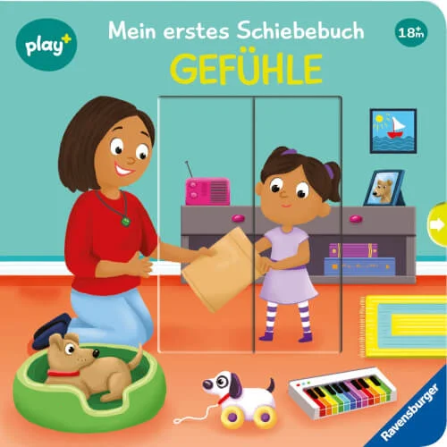 Ravensburger® play+ – Mein erstes Schiebebuch: Gefühle