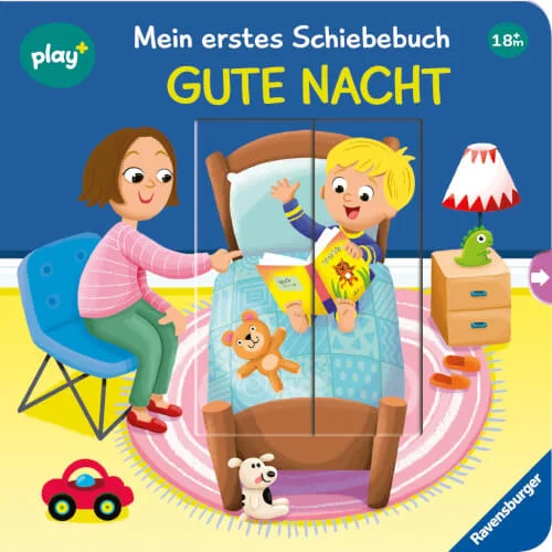 Ravensburger® play+ – Mein erstes Schiebebuch: Gute Nacht