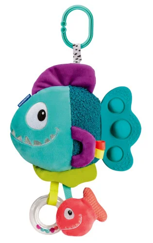 Ravensburger® play+ – Pop-it Piranha (blau)