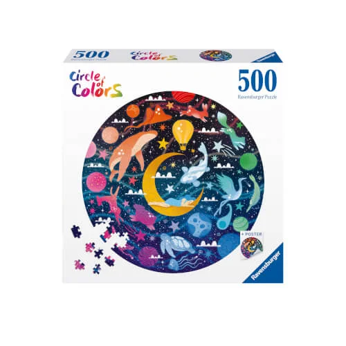 Ravensburger® Puzzle – Circle of Color Dreams 500 Teile
