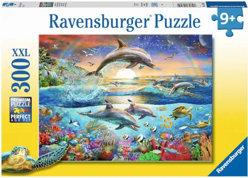 Ravensburger® Puzzle – Delfinparadies, 300 Teile