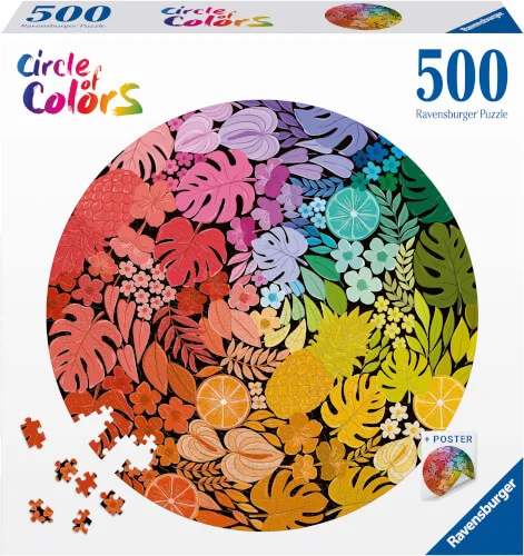 Ravensburger® Puzzle Circle of Colors – Tropical 500 Teile