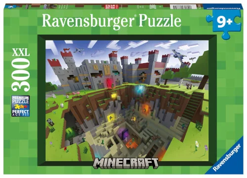 Ravensburger® Puzzle Minecraft – Cutaway 300 Teile XXL