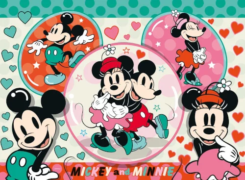 Ravensburger® Puzzle XXL – Unser Traumpaar Mickey und Minnie, 150 Teile