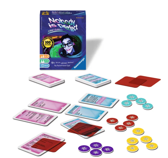 Ravensburger® Spiele – Nobody is perfect, Mini Edition