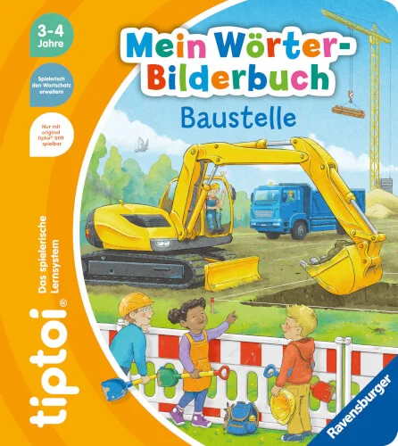 Ravensburger® tiptoi® – Mein Wörter-Bilderbuch Baustelle