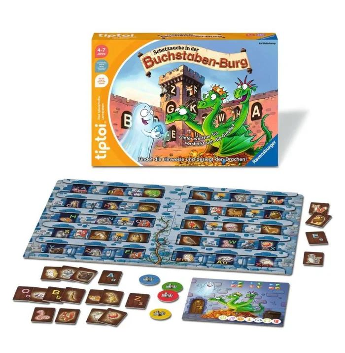 Ravensburger® tiptoi® – Schatzsuche in der Buchstabenburg