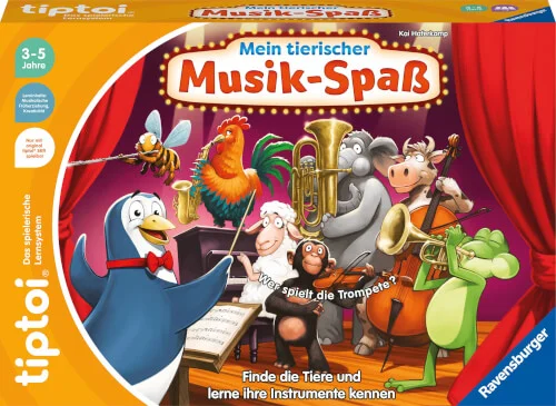 Ravensburger® tiptoi® Spiel – Mein tierischer Musik-Spaß