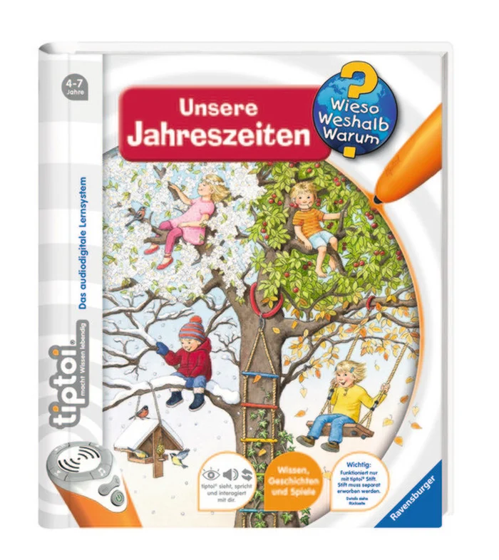 Ravensburger® tiptoi® Wieso? Weshalb? Warum? – Unsere Jahreszeiten