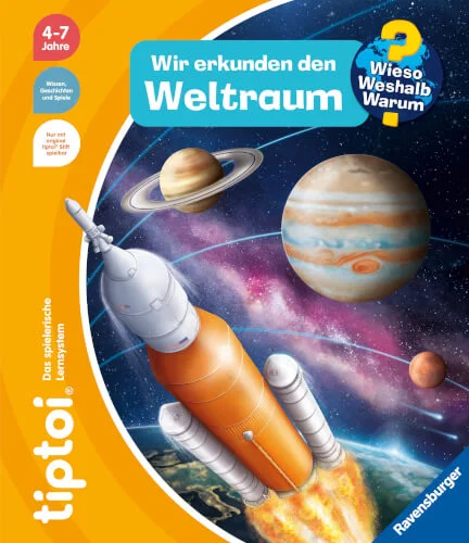 Ravensburger® tiptoi® Wieso? Weshalb? Warum? – Wir erkunden den Weltraum