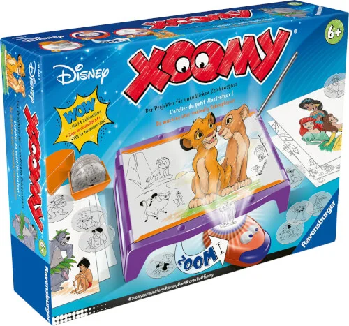 Ravensburger® Xoomy® Maxi – Disney A4 Tisch Xoomy® und Fashion Designer
