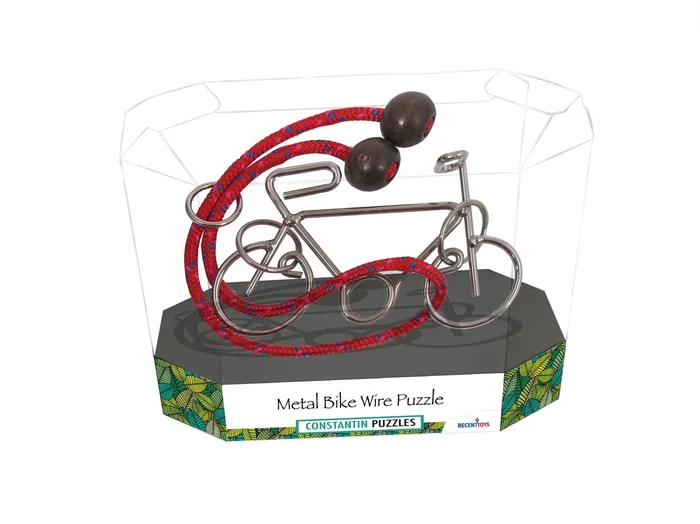 Recent Toys C5084 Metal Bike Puzzle, Mehrfarbig