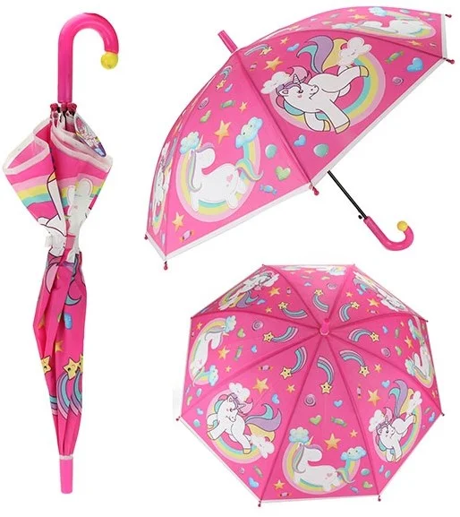 Regenschirm mit Einhörnern 80 cm 68060A